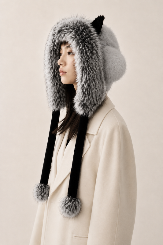 Lamb Ear Faux Fur Hat
