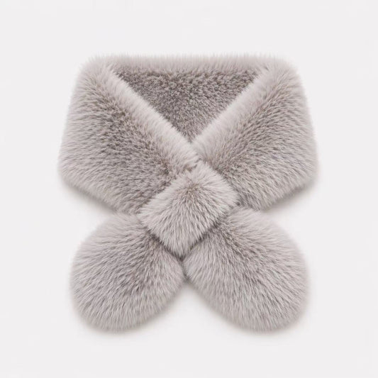 Faux Fur Pull-Through Scarf
