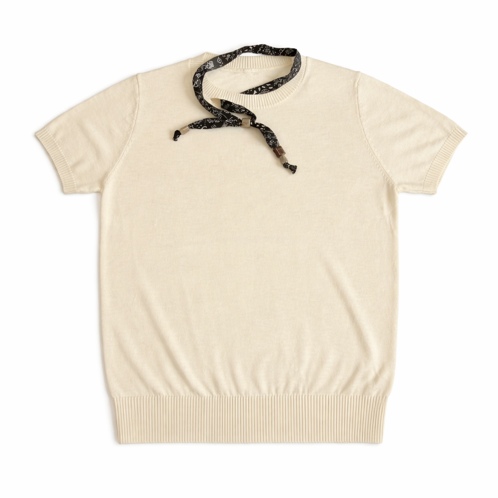 Fine Knit T-shirt