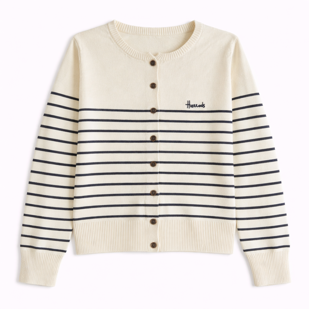 Striped Knit Cardigan
