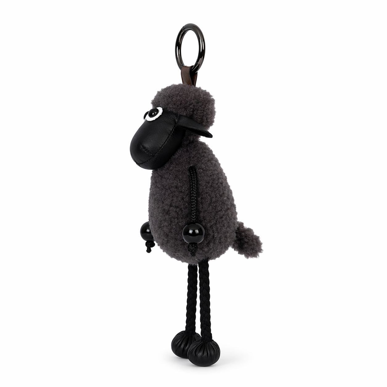 Sheepskin Sheep Key Charm