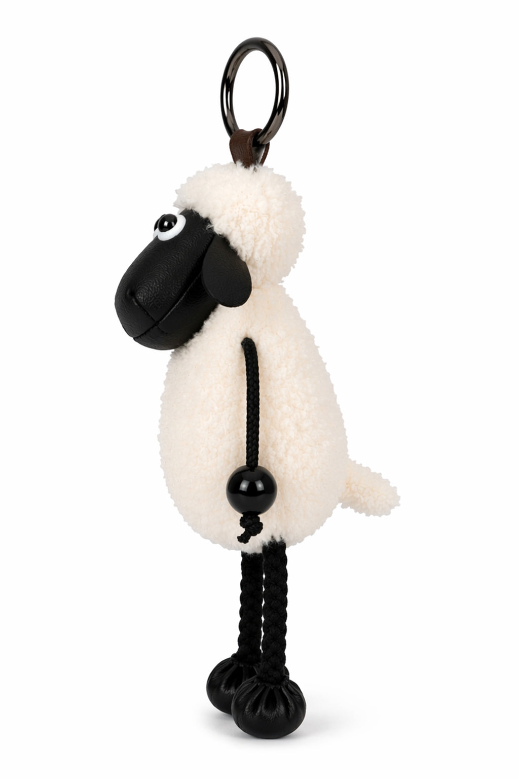 Sheepskin Sheep Key Charm