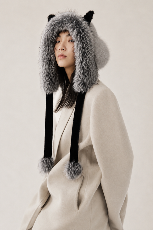 Lamb Ear Faux Fur Hat