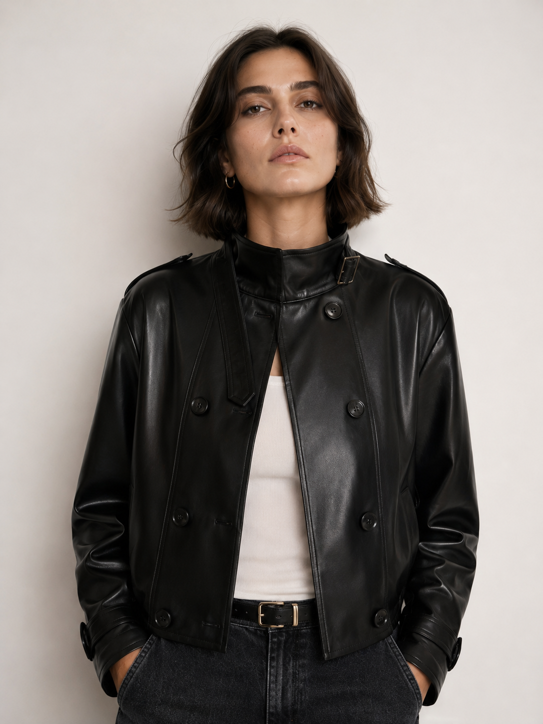 Officer Leather Jacket