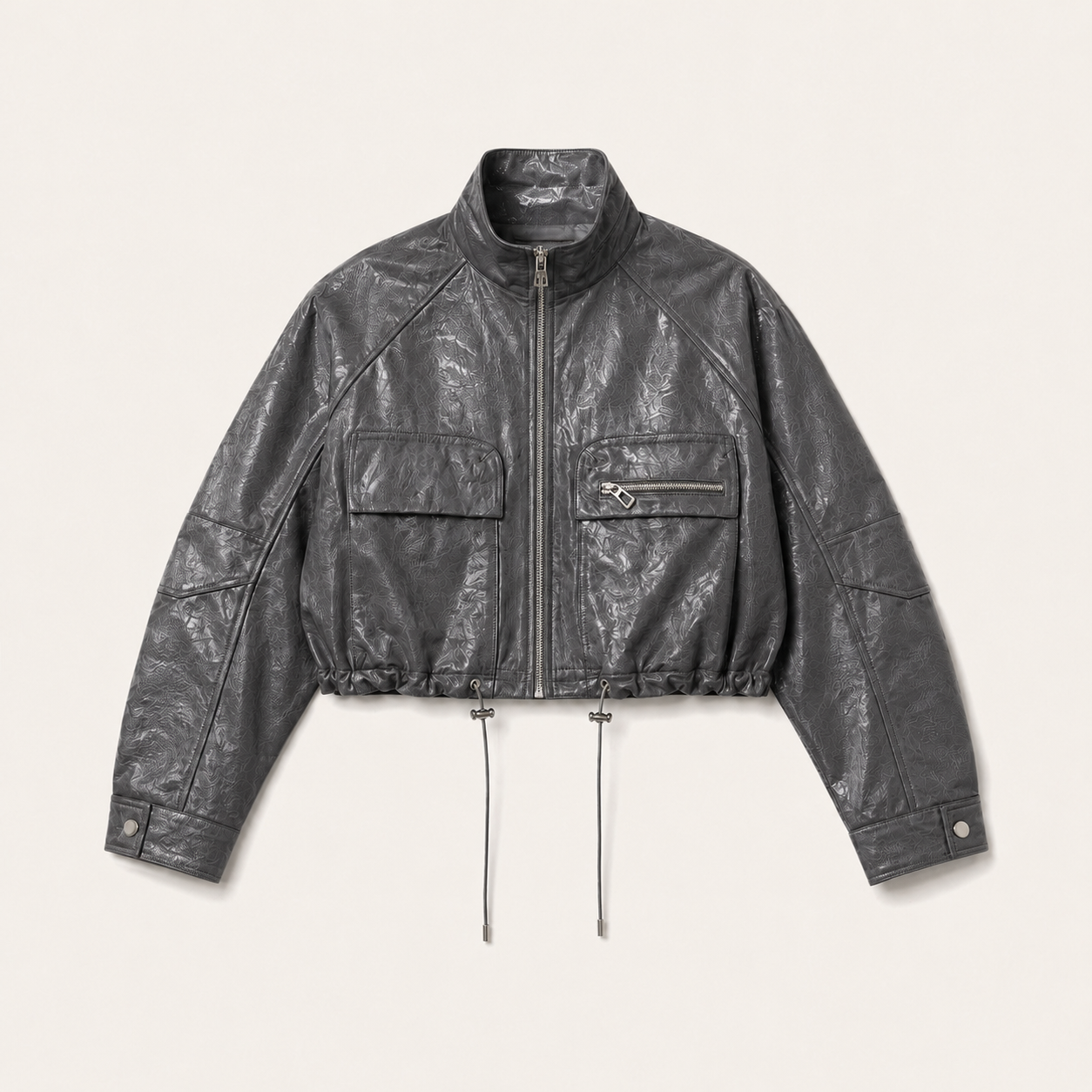 Crystal Aero Leather Jacket
