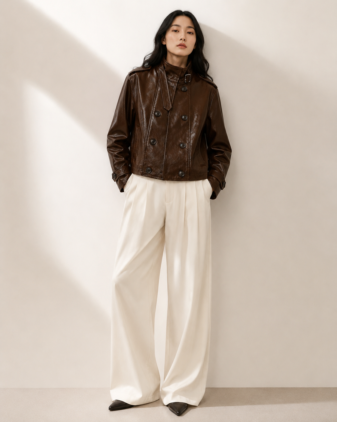 Officer Leather Jacket