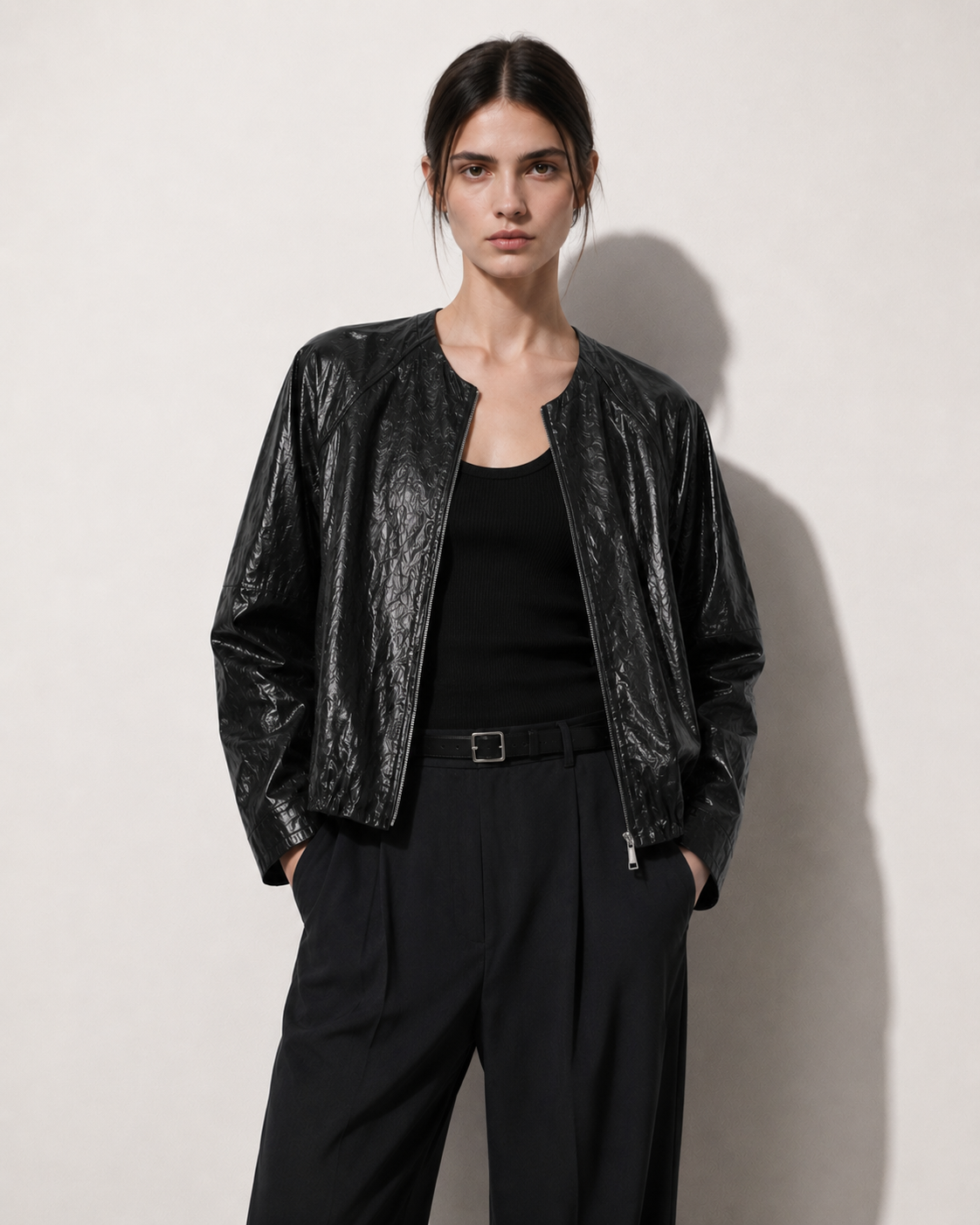 Contour Leather Jacket