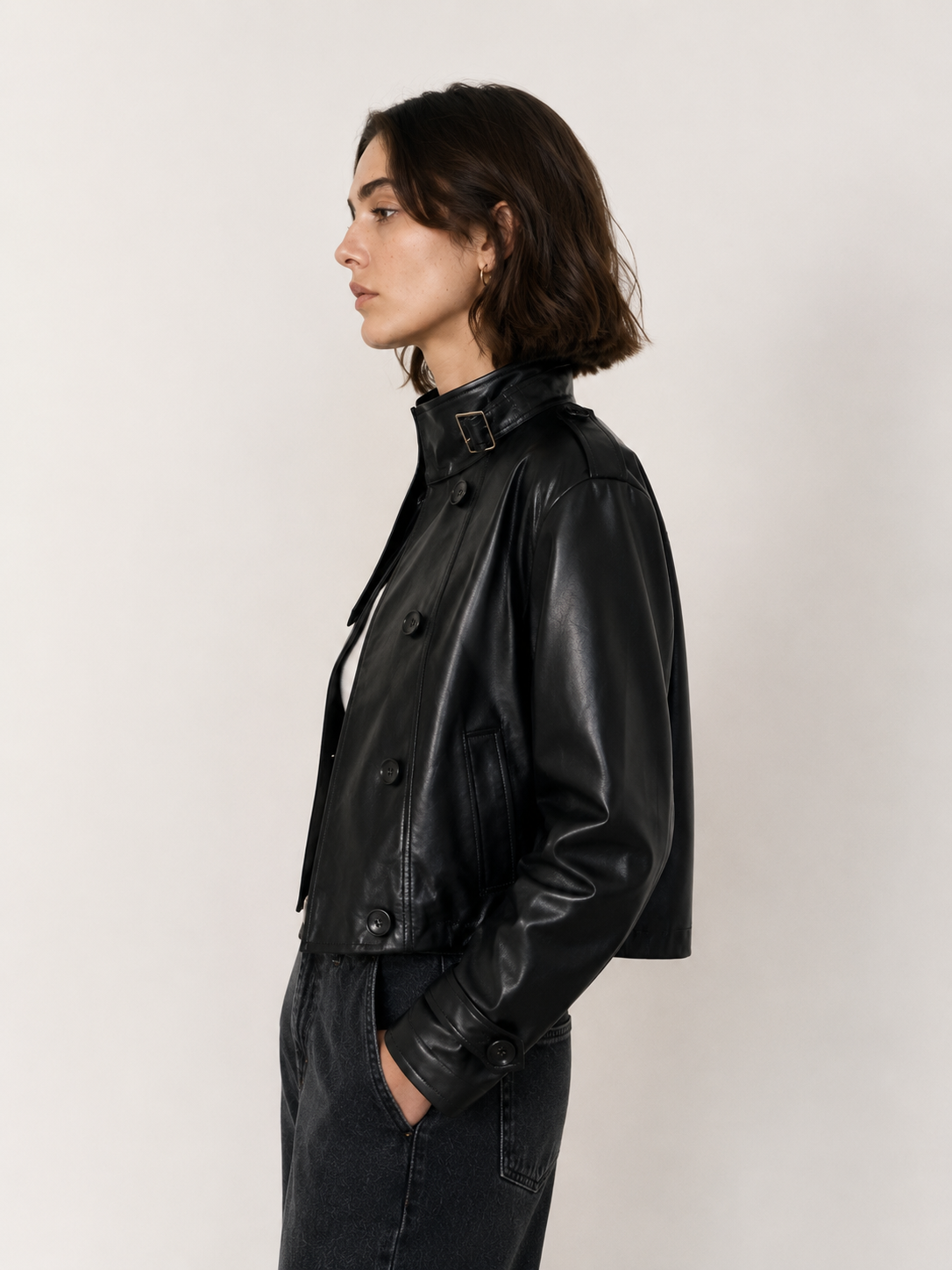 Officer Leather Jacket