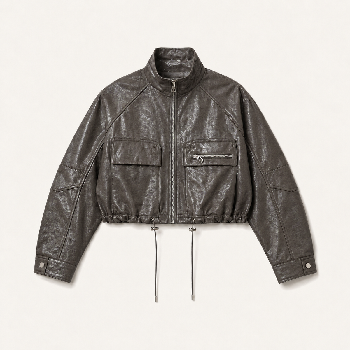 Crystal Aero Leather Jacket