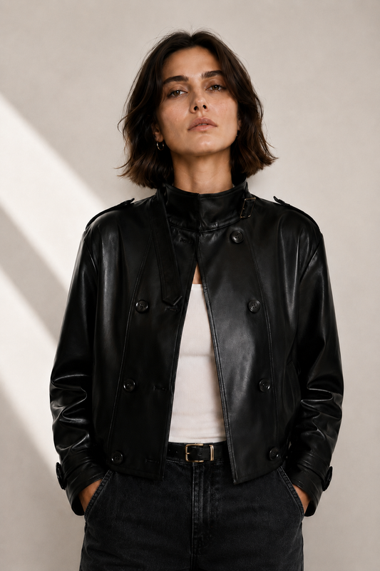 Officer Leather Jacket