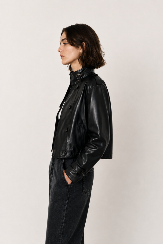 Officer Leather Jacket