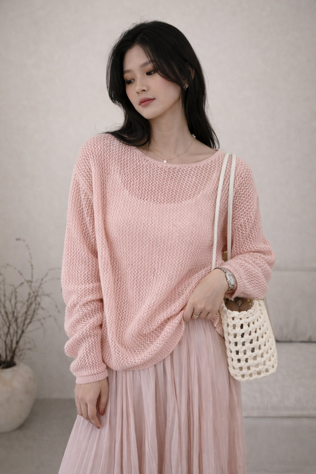 Sequin Knit Sweater