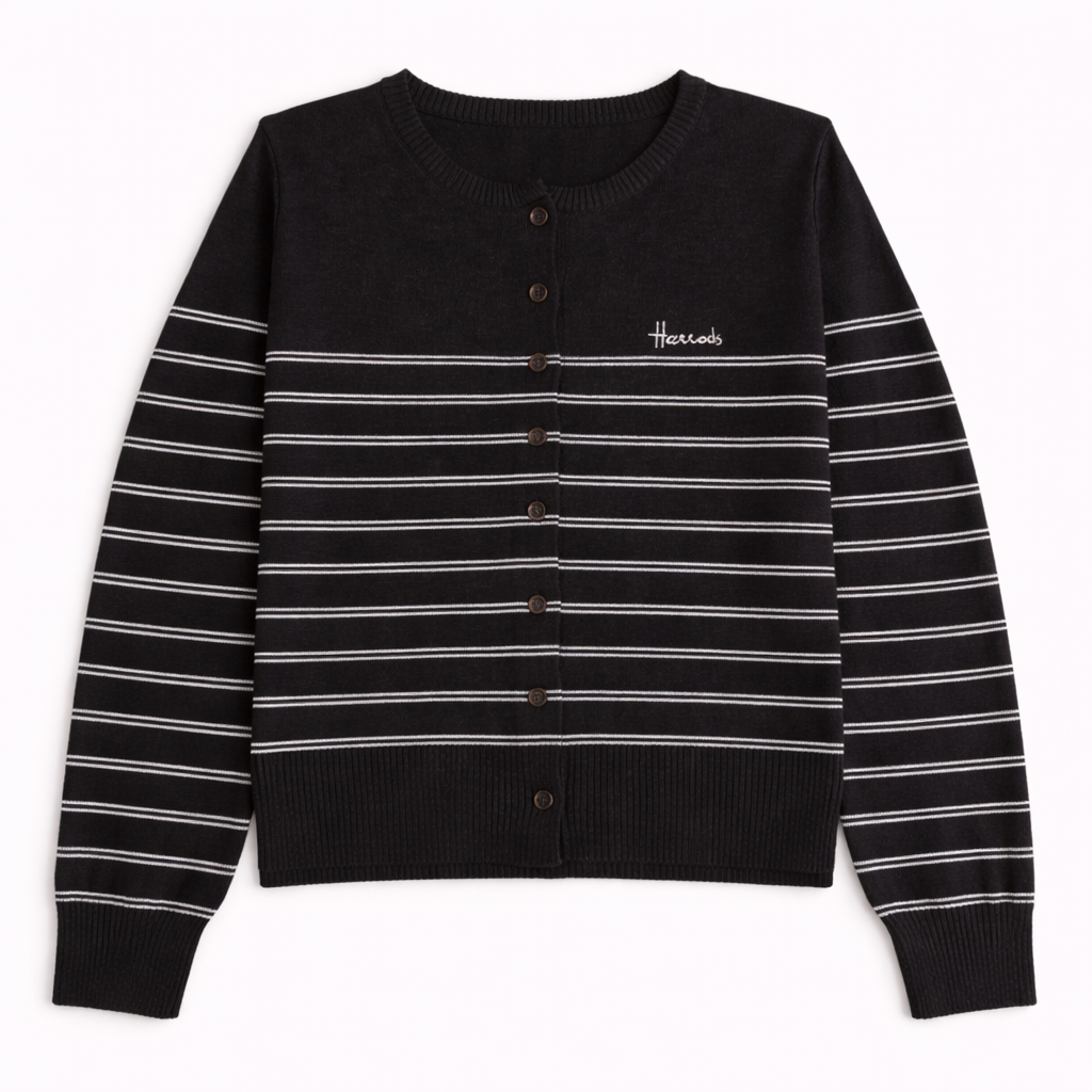 Striped Knit Cardigan
