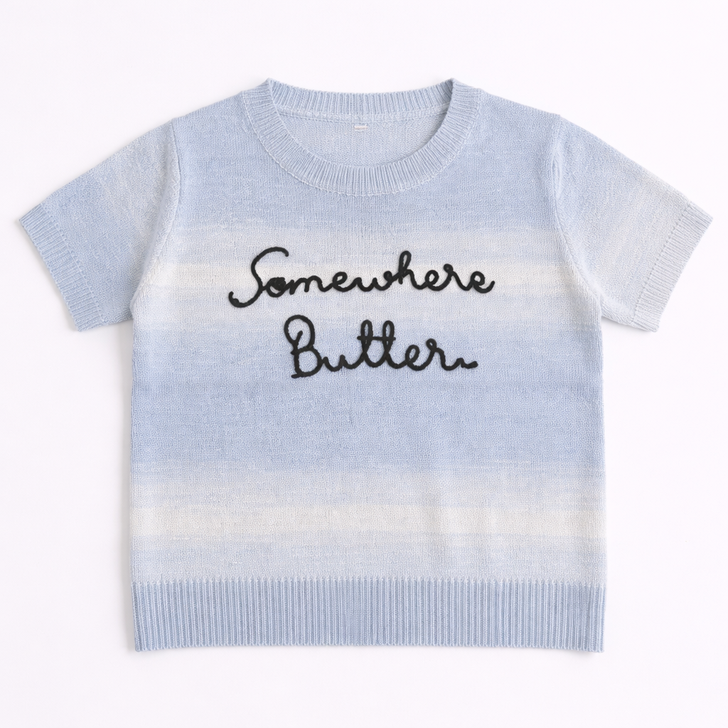 Graphic Knit T-shirt