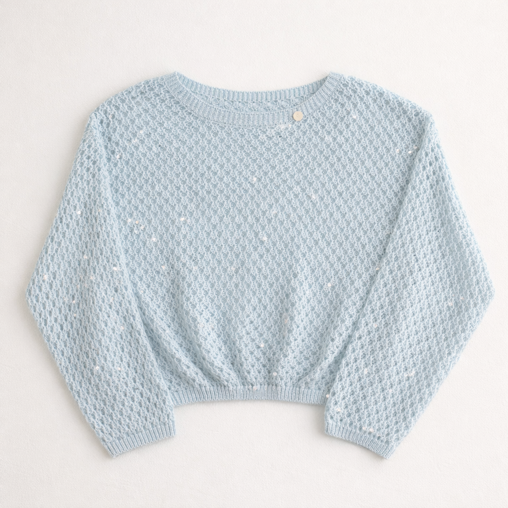Textured Knit Sweater