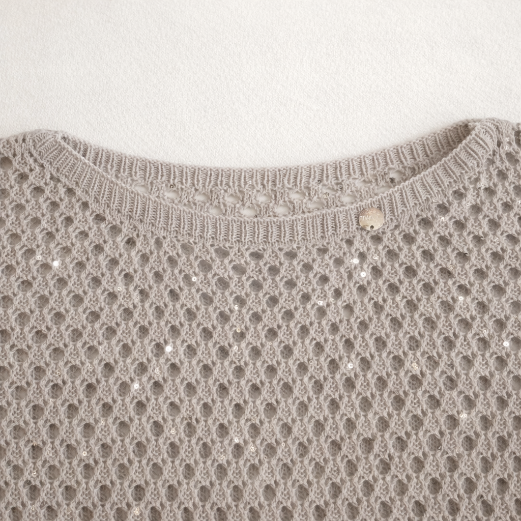 Textured Knit Sweater