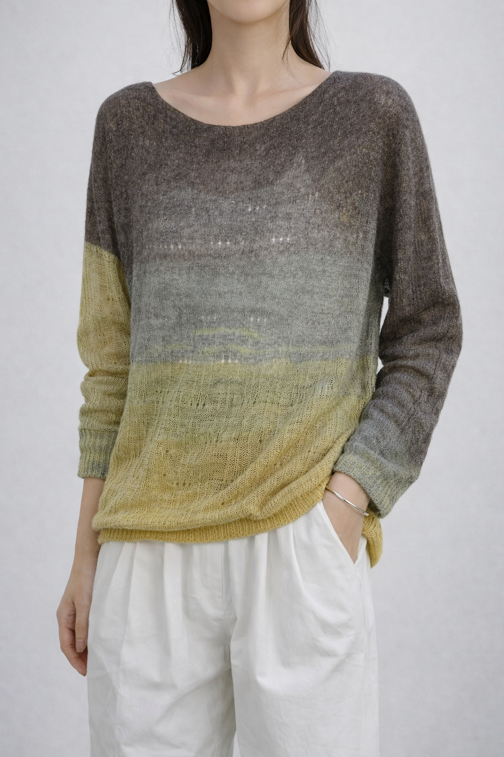 Gradient Knit Sweater
