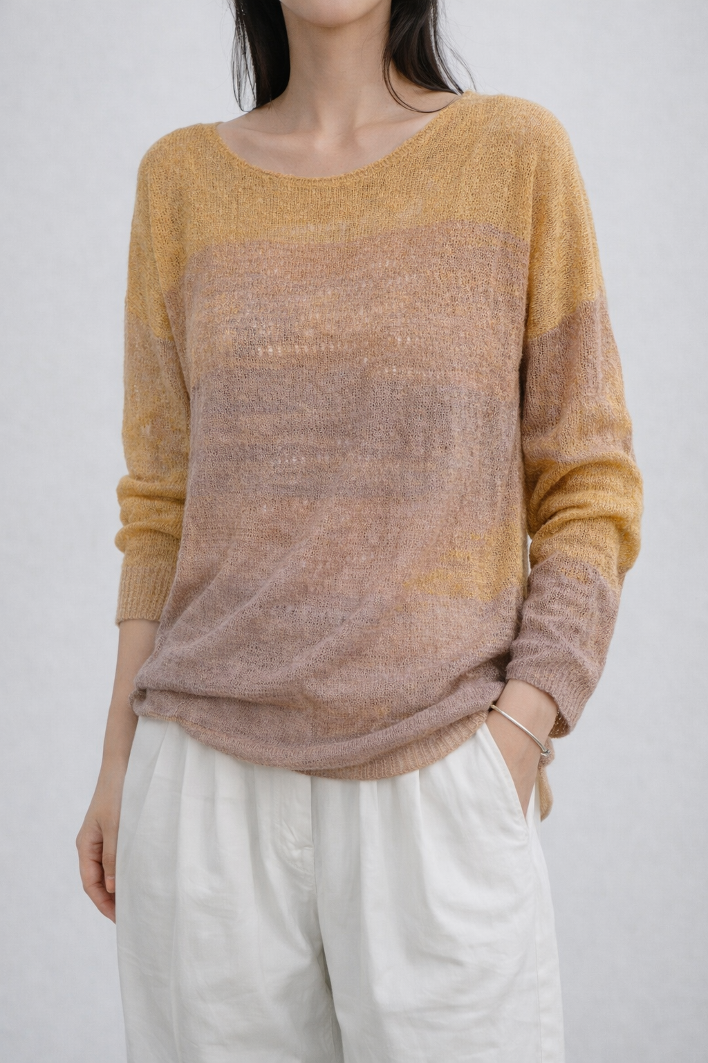 Gradient Knit Sweater