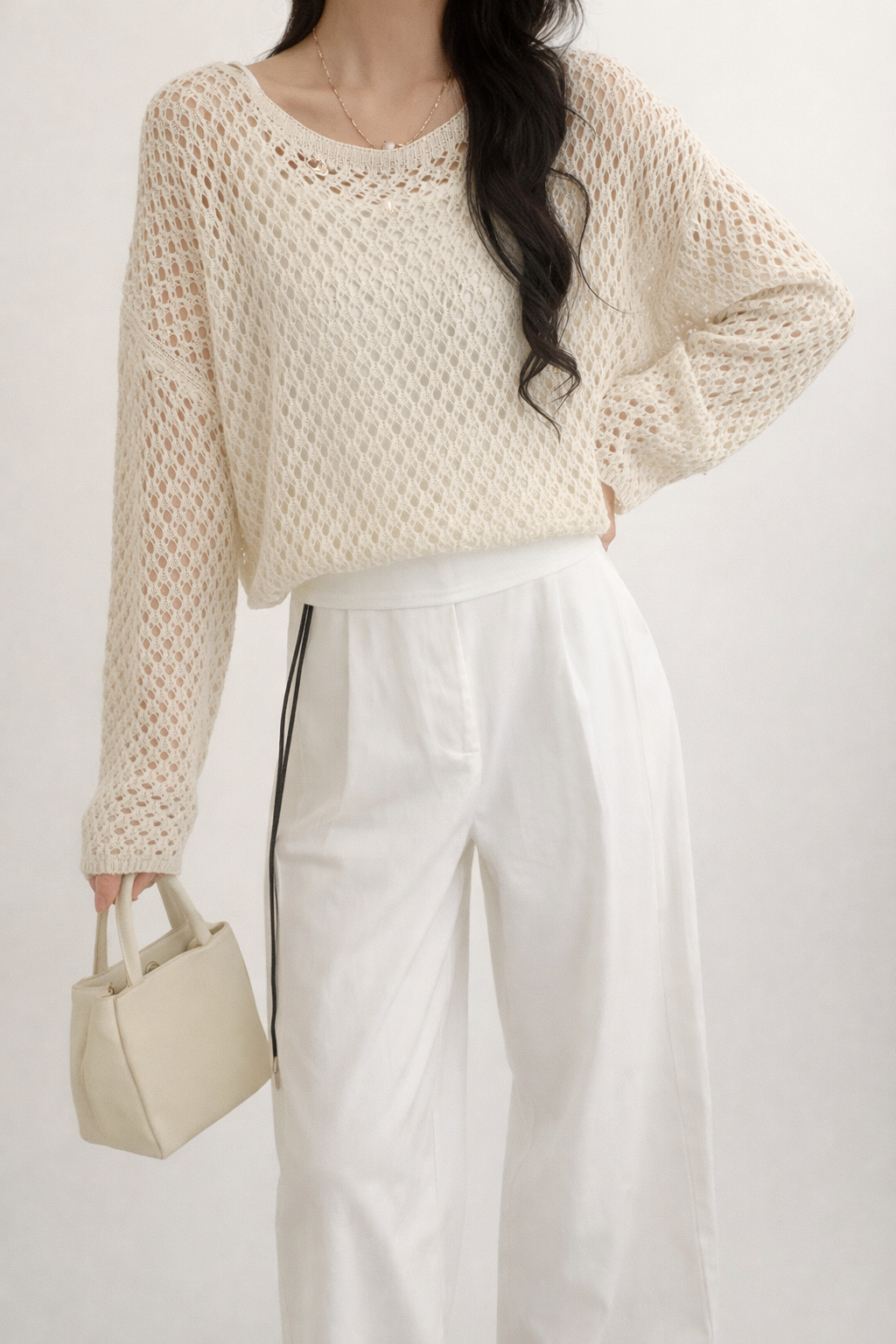 Textured Knit Sweater