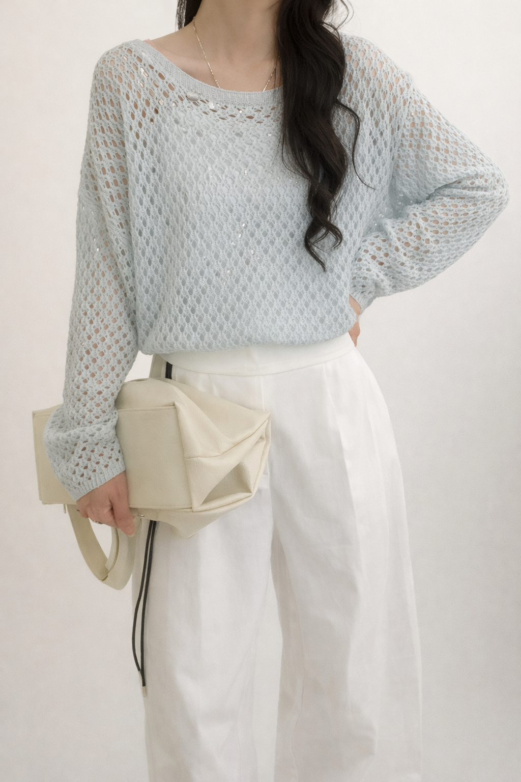 Textured Knit Sweater