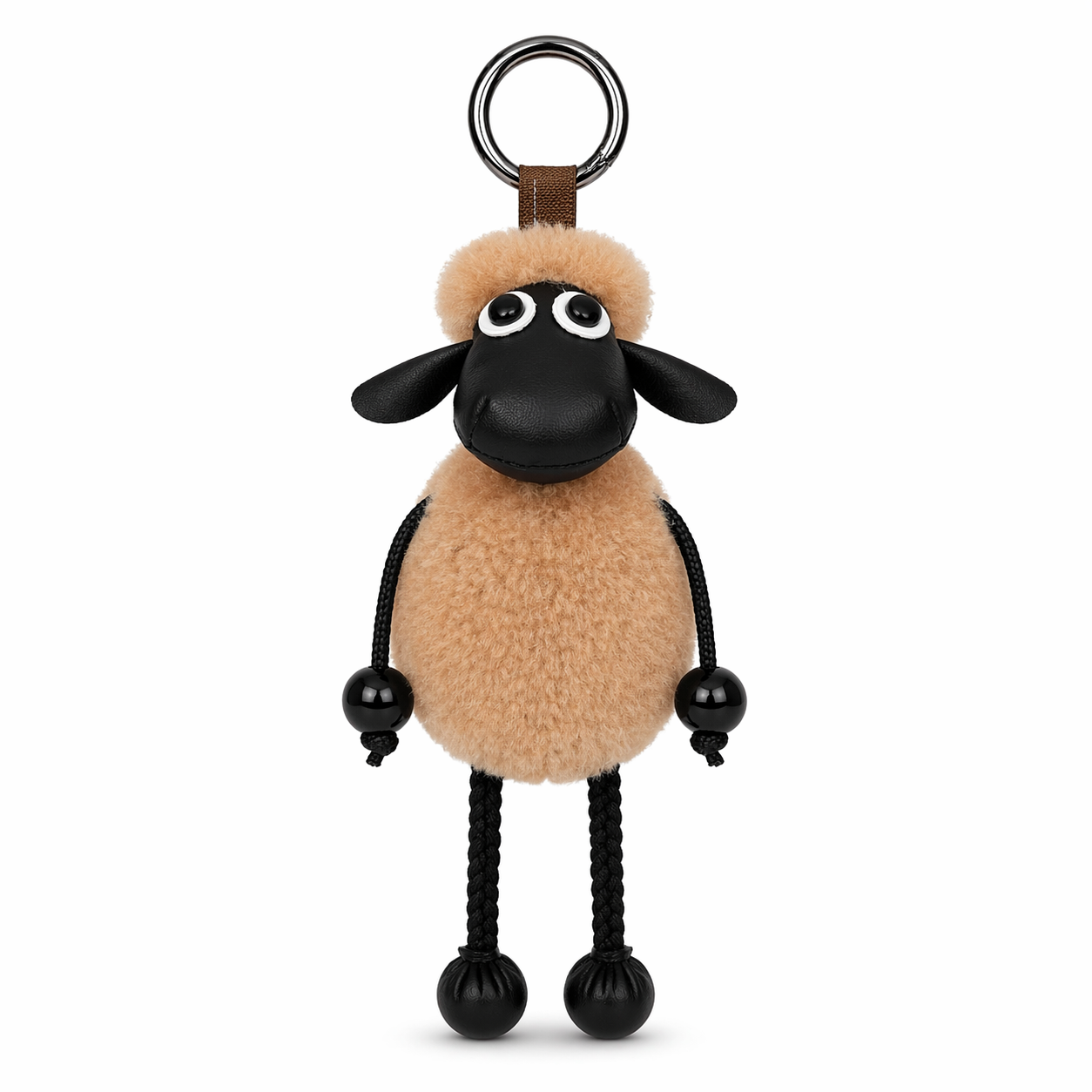 Sheepskin Sheep Key Charm