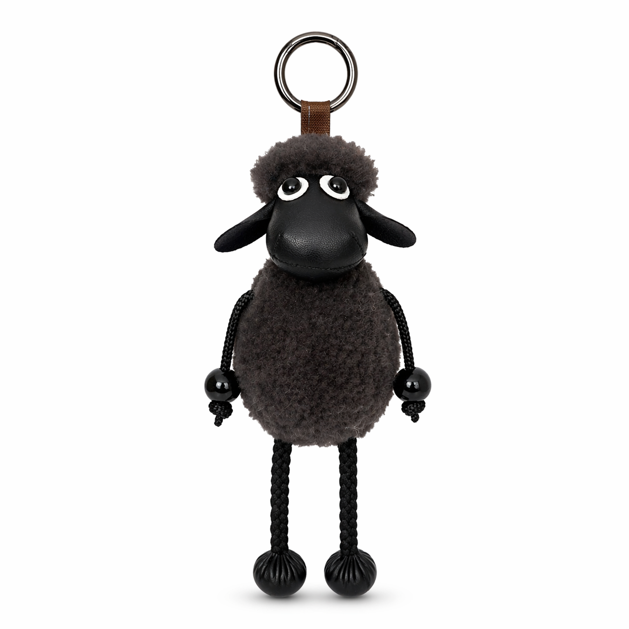 Sheepskin Sheep Key Charm