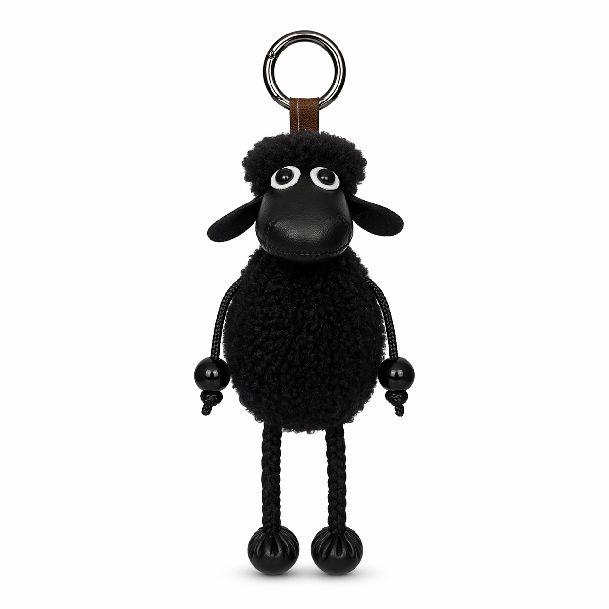 Sheepskin Sheep Key Charm