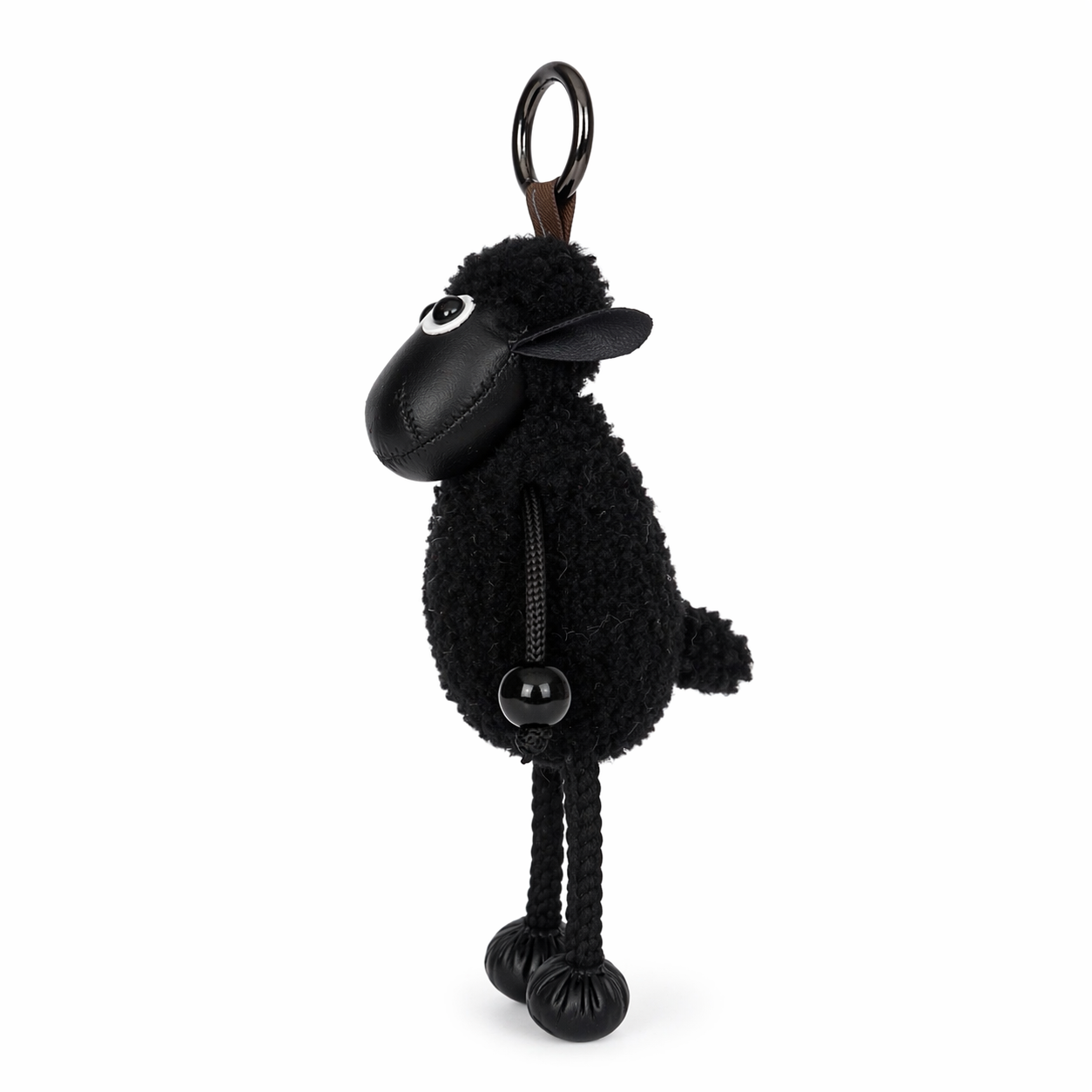 Sheepskin Sheep Key Charm