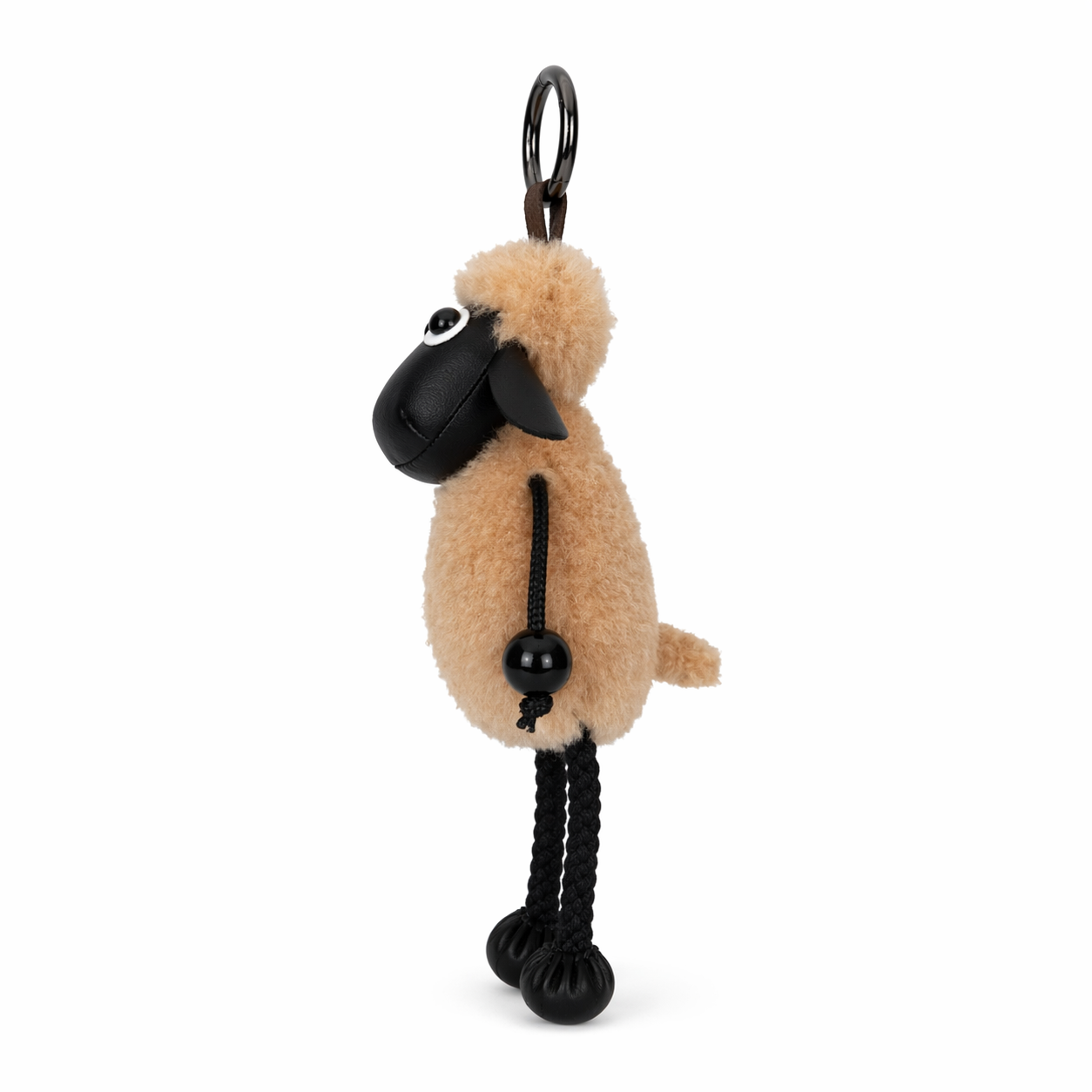 Sheepskin Sheep Key Charm