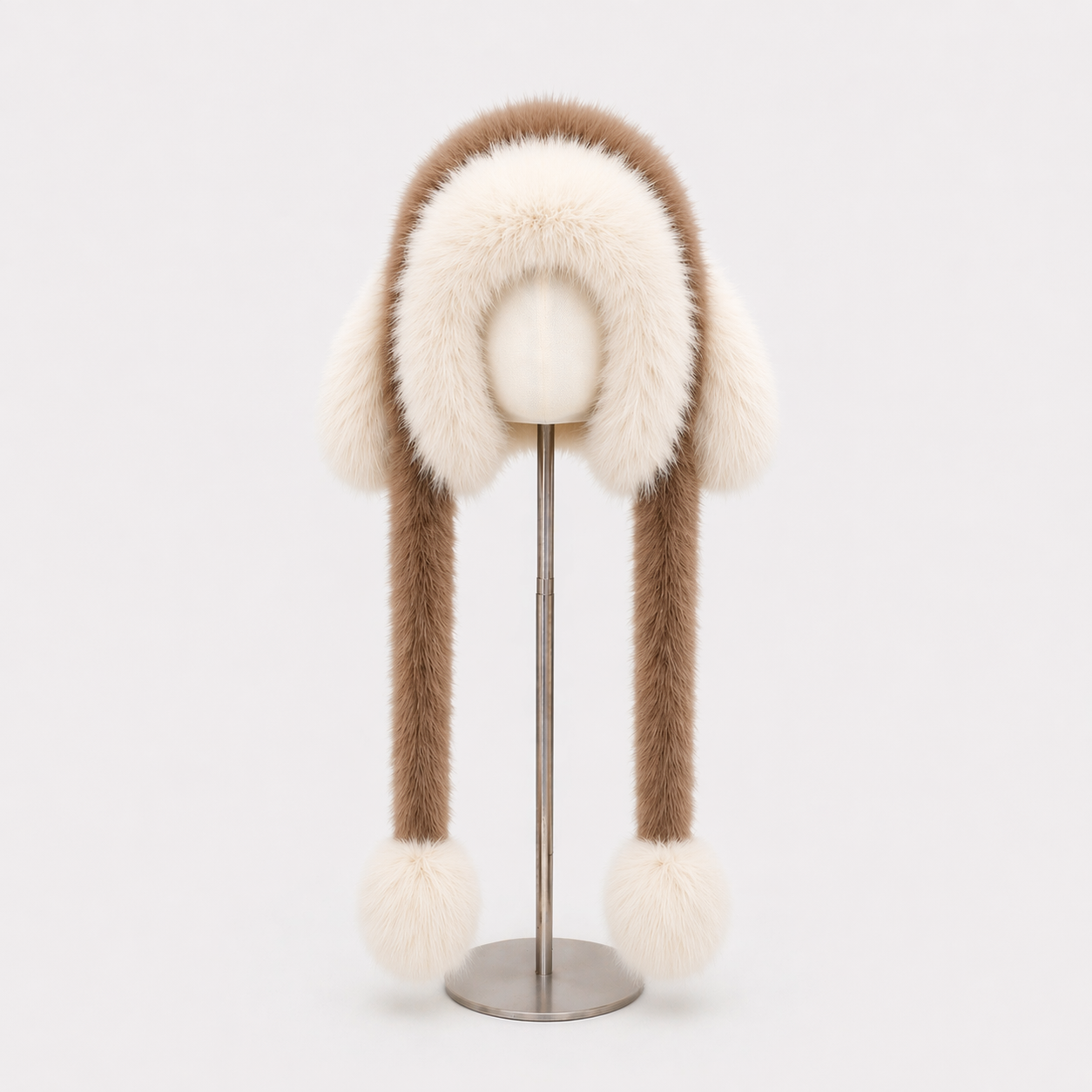 Long Ear Faux Fur Hat