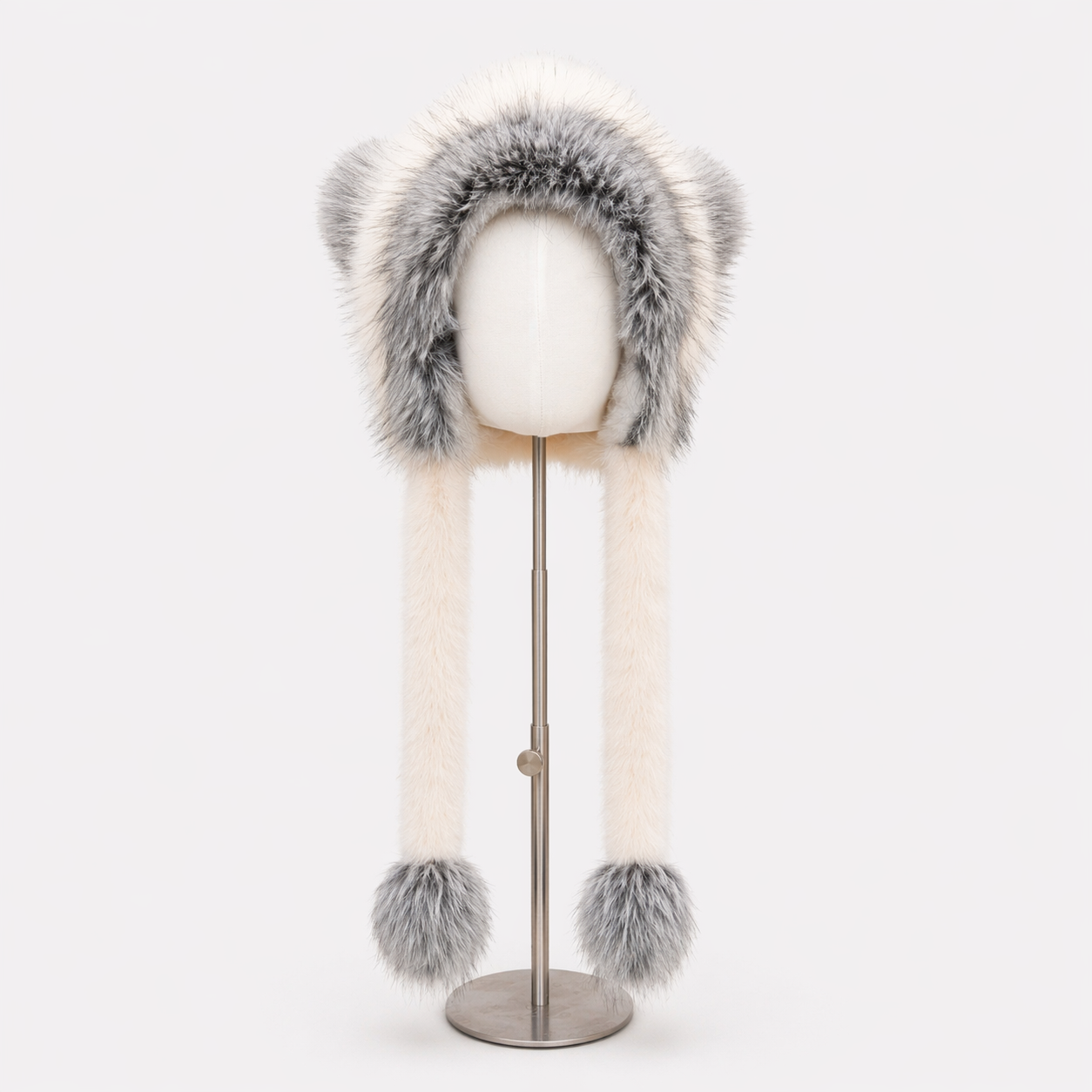 Bear Ear Faux Fur Hat