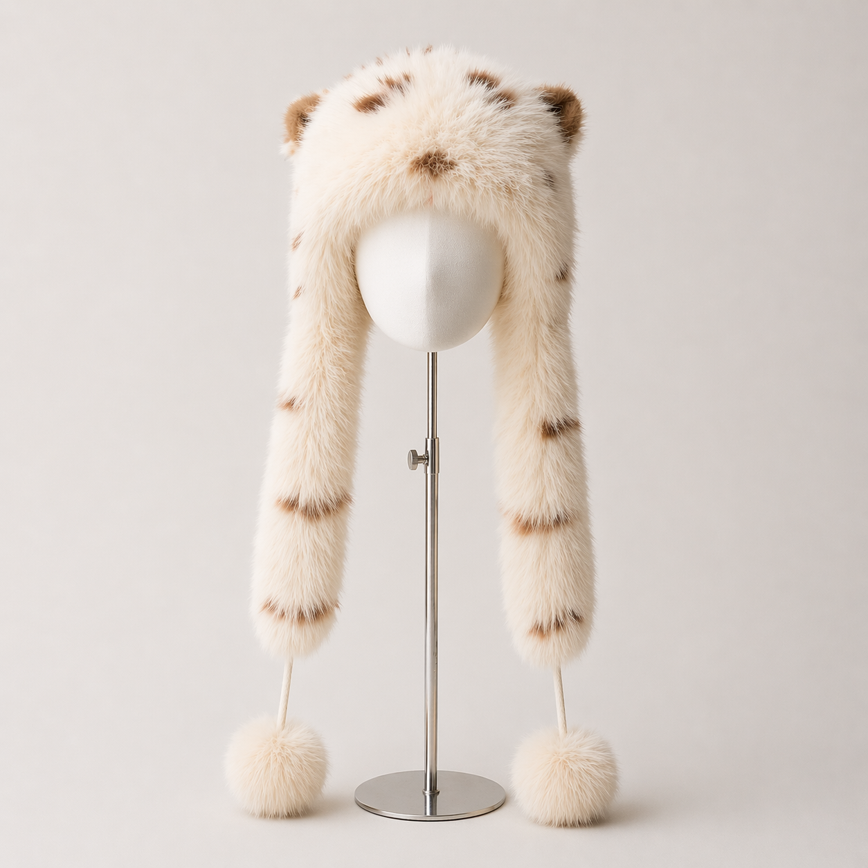 Arctic Bear Faux Fur Hat