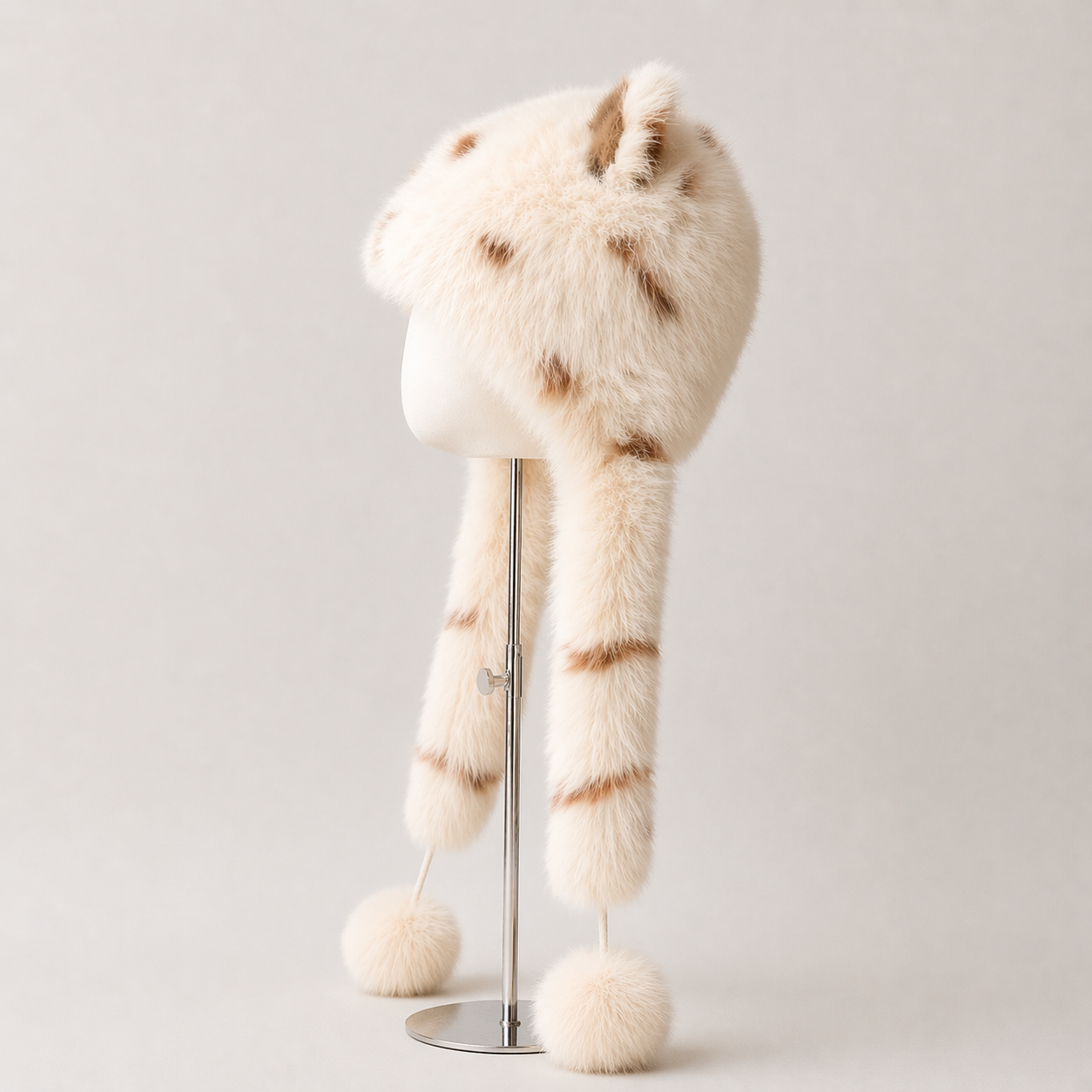 Arctic Bear Faux Fur Hat