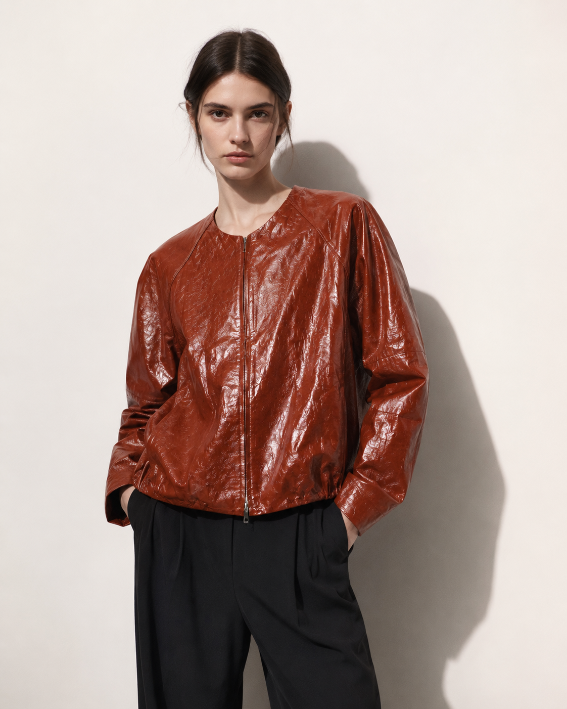 Contour Leather Jacket
