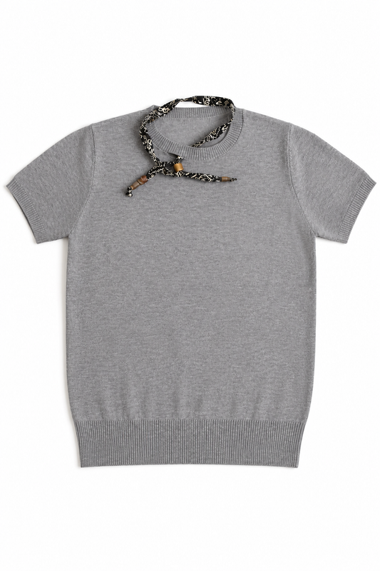 Fine Knit T-shirt