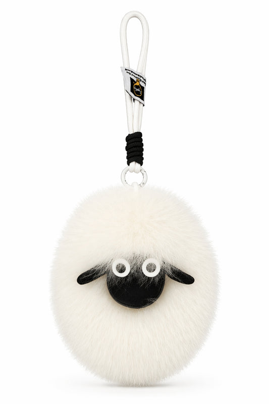 Sheepskin Sheep Charm
