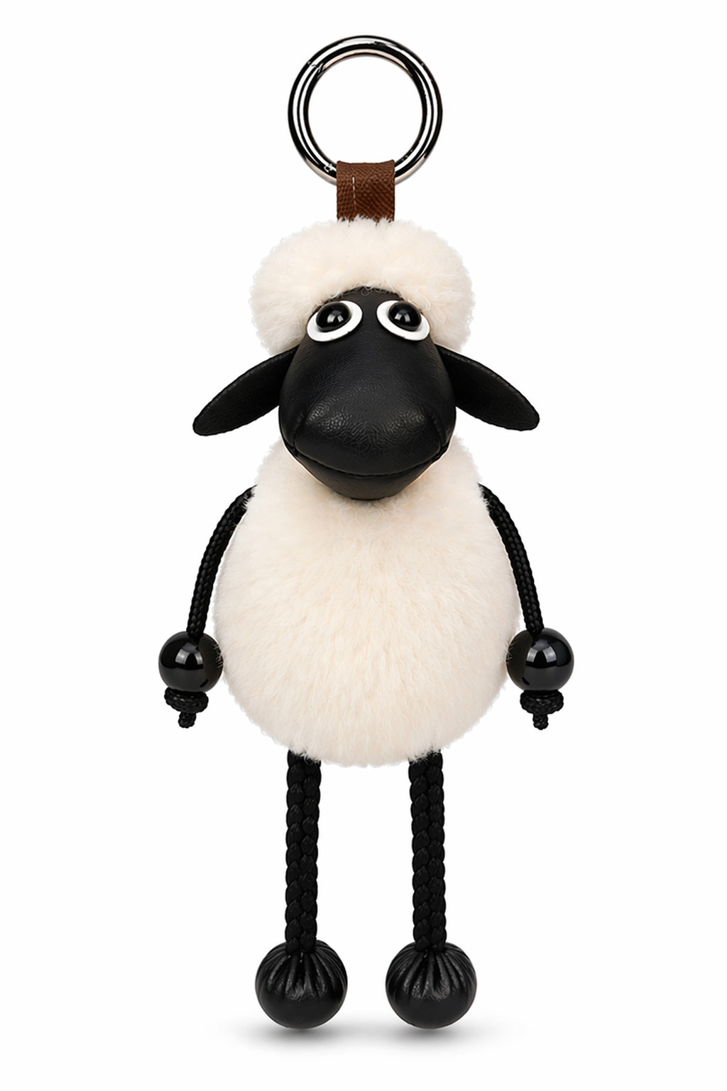 Sheepskin Sheep Key Charm