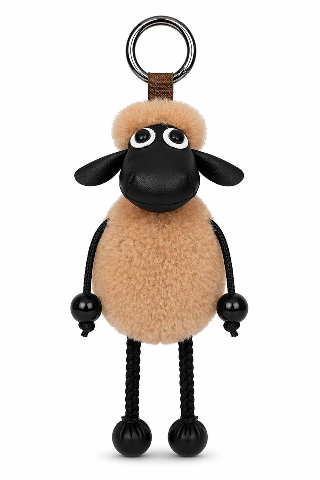 Sheepskin Sheep Key Charm