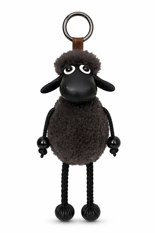 Sheepskin Sheep Key Charm