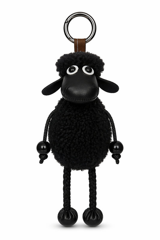 Sheepskin Sheep Key Charm